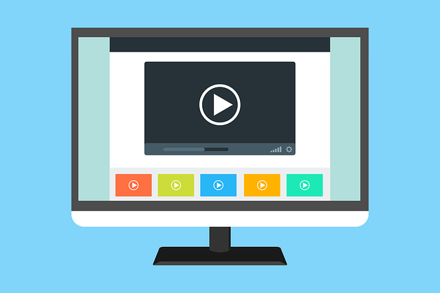 graphic of video screen
